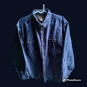 Men's Faded Glory Original Corduroy Button Down Shirt